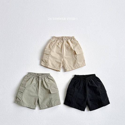 【PREORDER受付終了、ご希望はお問い合わせください。】15.Crinkle Cargo Shorts