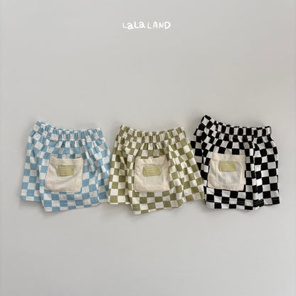 【PREORDER受付終了、ご希望はお問い合わせください。】82.Checkerboard Shorts