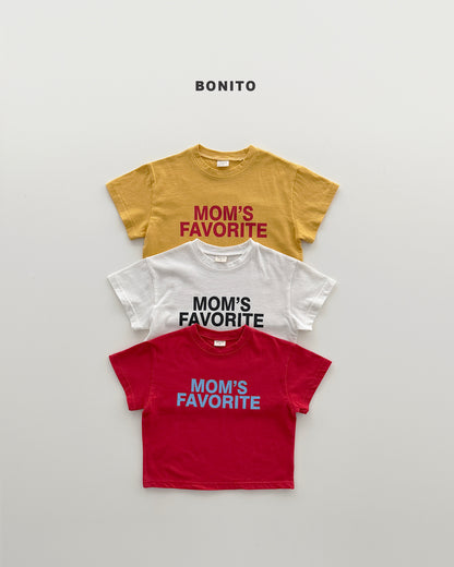 【PREORDER 4日間限定】12.mom’s favorite tee