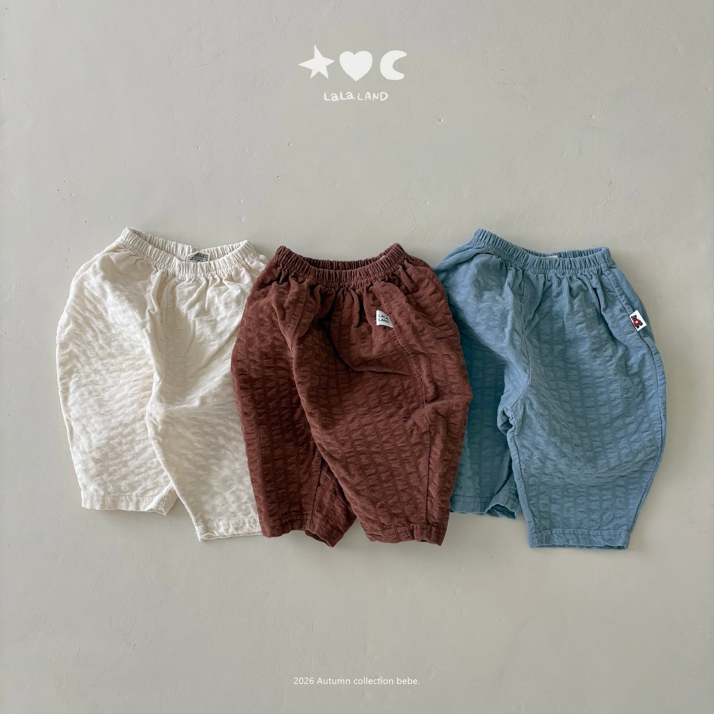 【PRE-ODER〆8.9(sun)】41.Embossed Corduroy Pants | lalaland