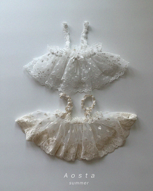 【PREORDER受付終了、ご希望はお問い合わせください。】27.Lace Strap Bustier