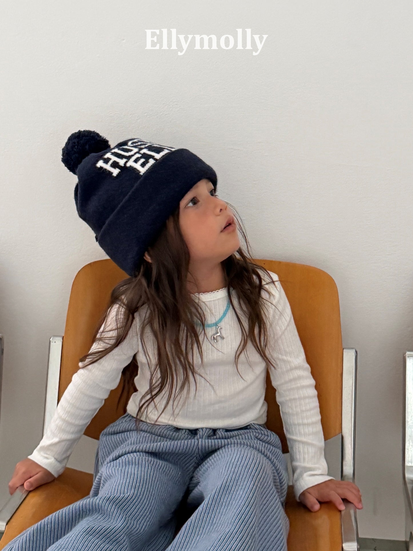【PRE-ODER〆8.9(sun)】68.Husky Pom-Pom Beanie | ellymolly