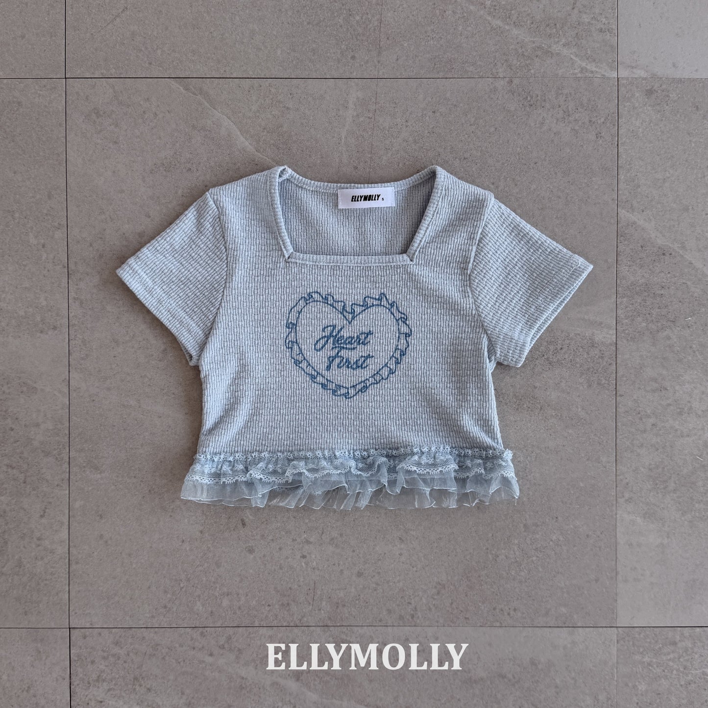 【PREORDER 4日間限定】14.Powder Lace T-Shirt