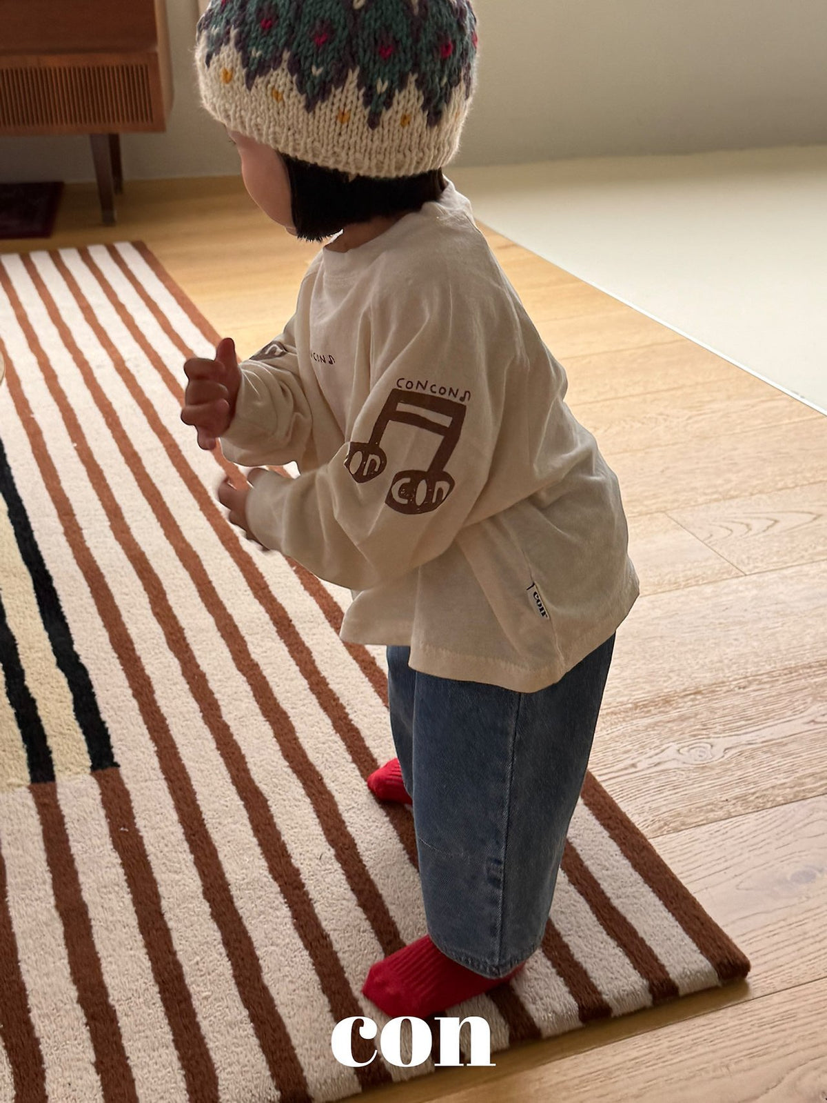【秋のPRE-ODER 5%OFF】32.Musical Note T-Shirt | CON