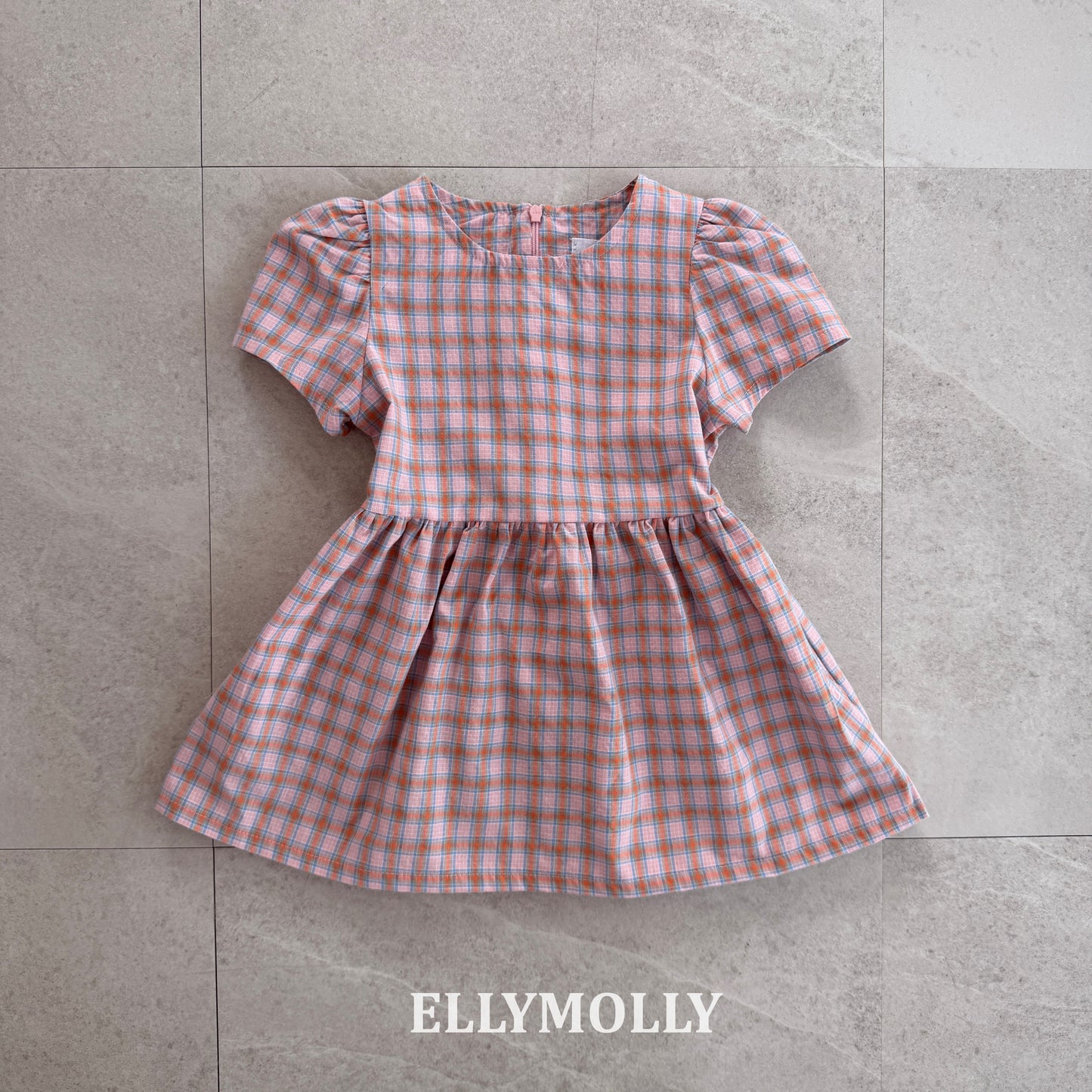【PREORDER 4日間限定】41.Mellow Check Dress