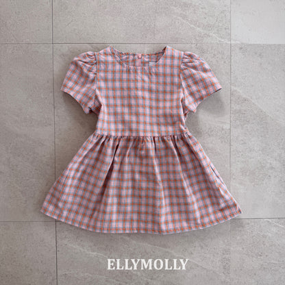 【PREORDER 4日間限定】41.Mellow Check Dress