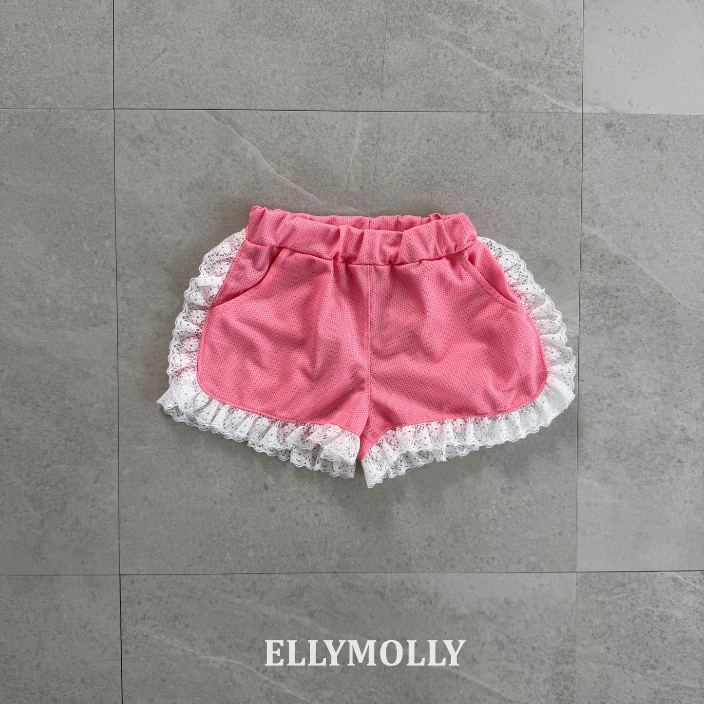 【PREORDER 4日間限定】47.Mesh Frill Shorts