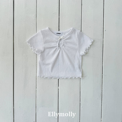 【期間限定 PRE-ODER】14.Shirring Opening Point Tee
