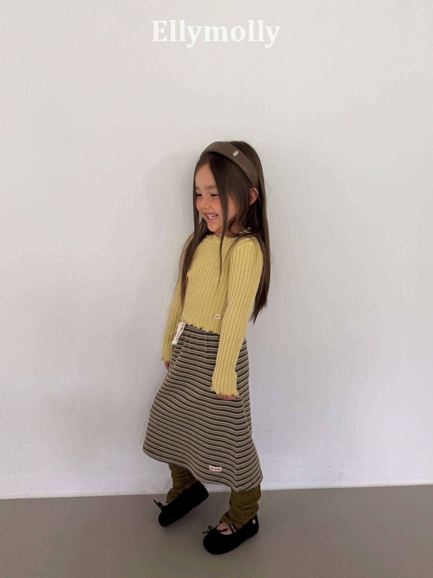 【PRE-ODER〆8.9(sun)】36.Shadow Long Skirt | ellymolly