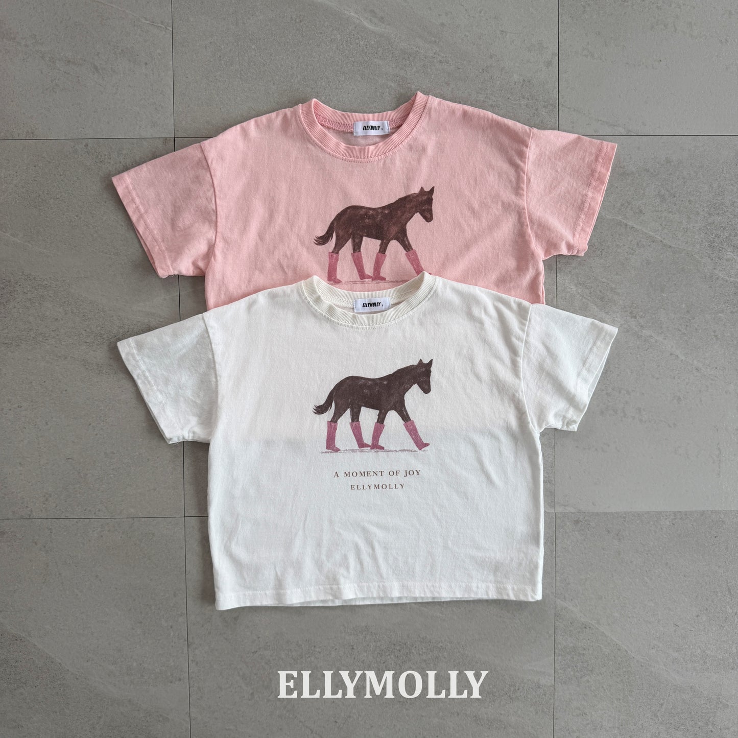 【PREORDER 4日間限定】9.Blush Pony T-Shirt