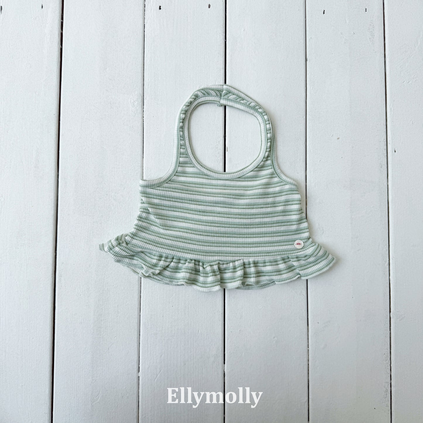 【期間限定 PRE-ODER】15.Salt Halter Frill Sleeveless Top