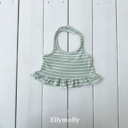 【期間限定 PRE-ODER】15.Salt Halter Frill Sleeveless Top