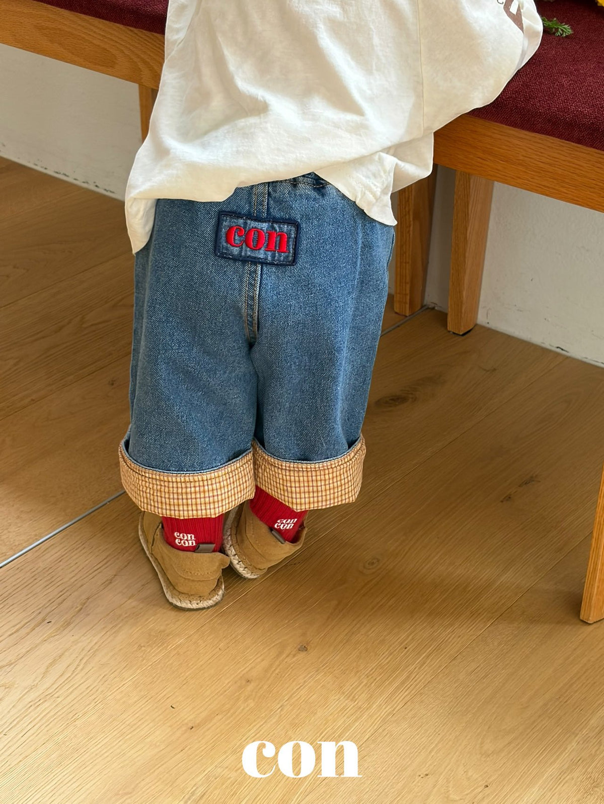 【秋のPRE-ODER 5%OFF】22.Washed Roll-Up Denim | CON