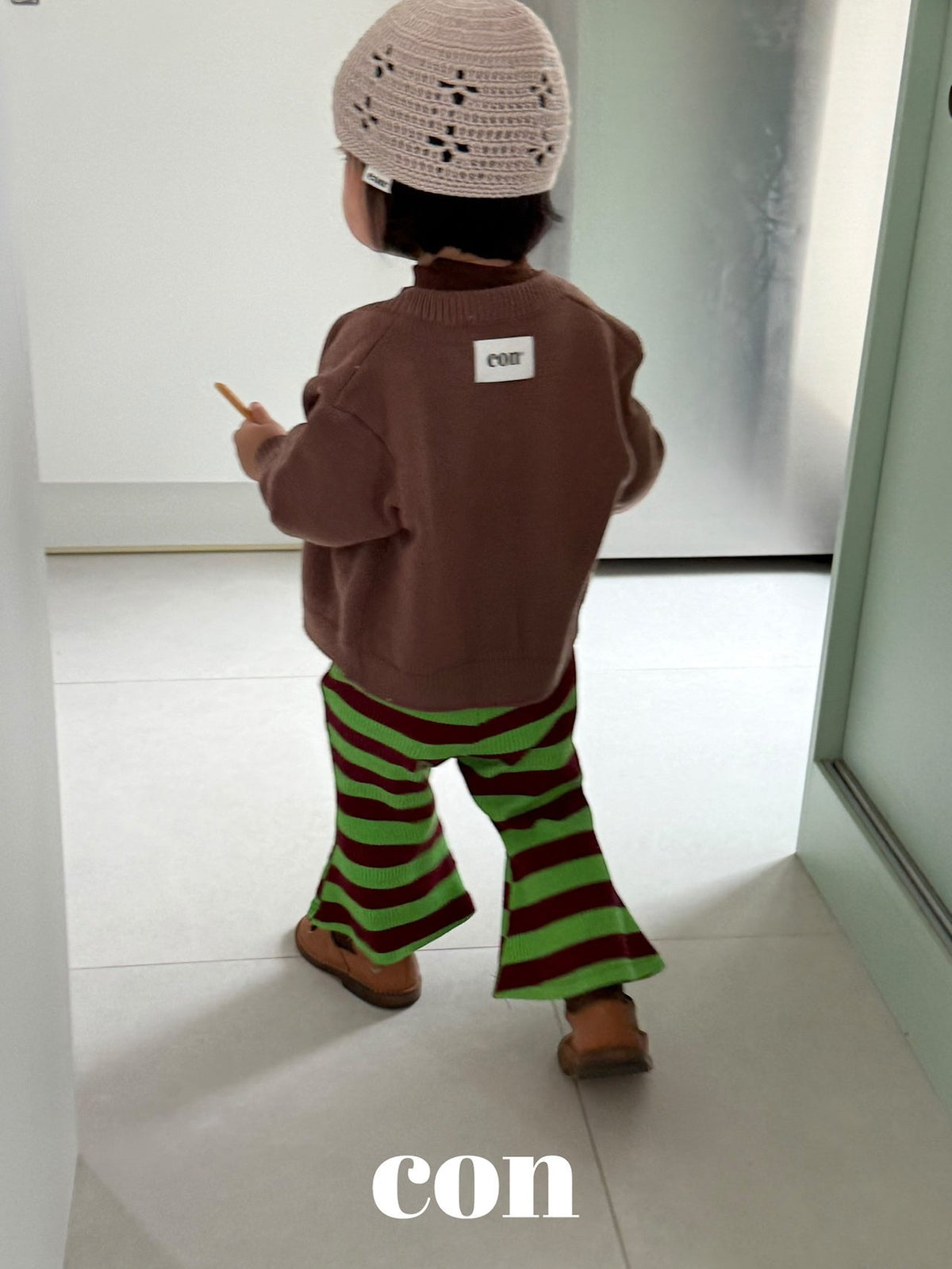 【秋のPRE-ODER 5%OFF】21.Chocolate Flare Pants | CON