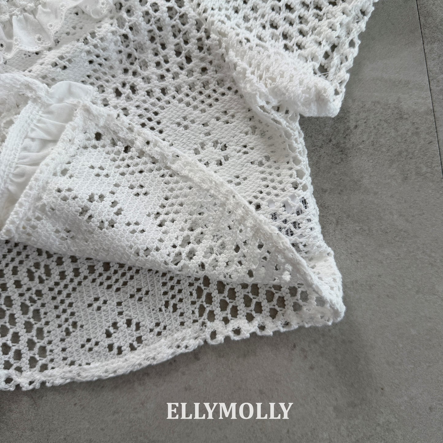 【PREORDER 4日間限定】20.Rosy Crochet Blouse