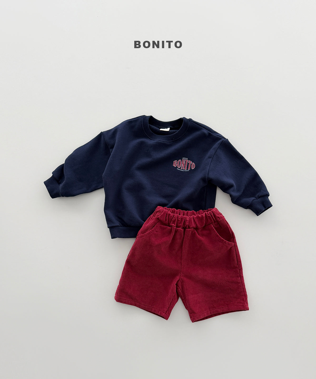 27.Bonito Embossed Sweatshirt