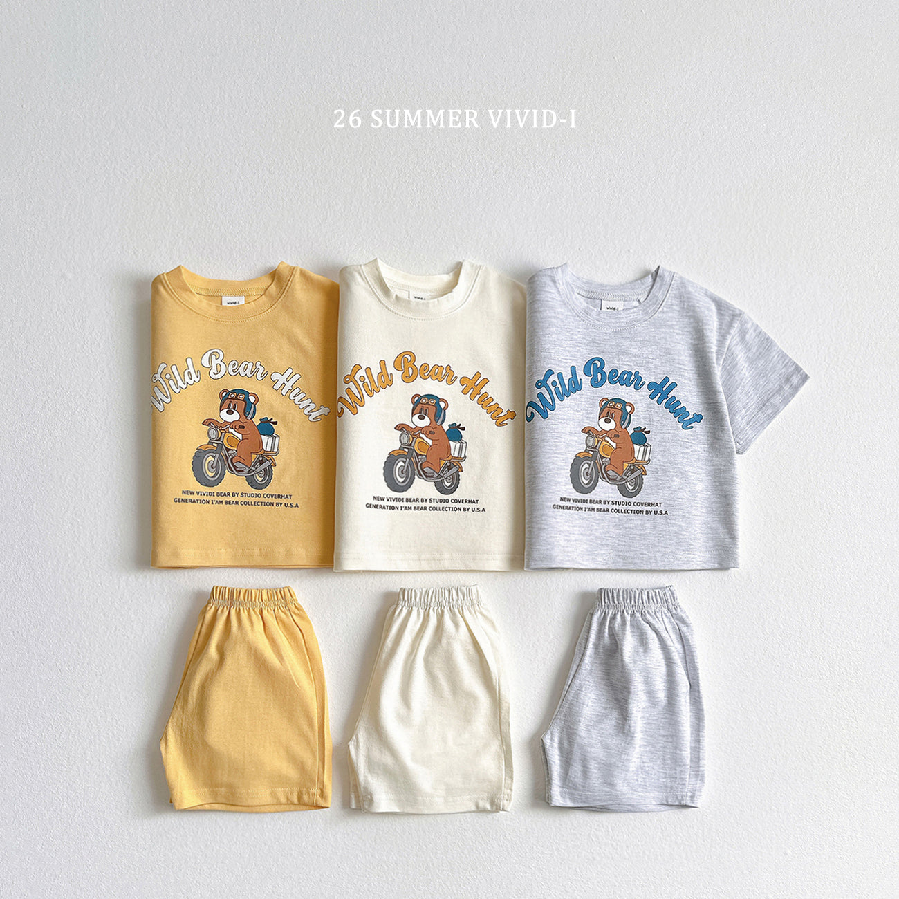 【PREORDER受付終了、ご希望はお問い合わせください。】102.Bike Bear Set