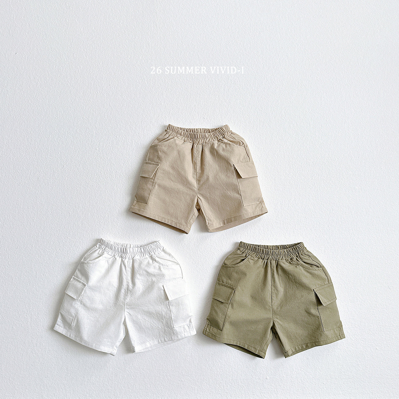 【PREORDER受付終了、ご希望はお問い合わせください。】18.Cotton Cargo Shorts