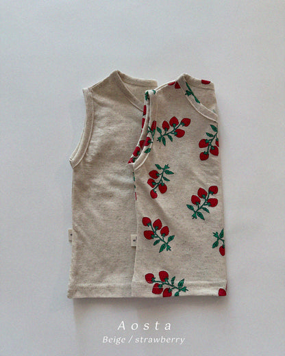 【PREORDER受付終了、ご希望はお問い合わせください。】37.Linen sleeveless T