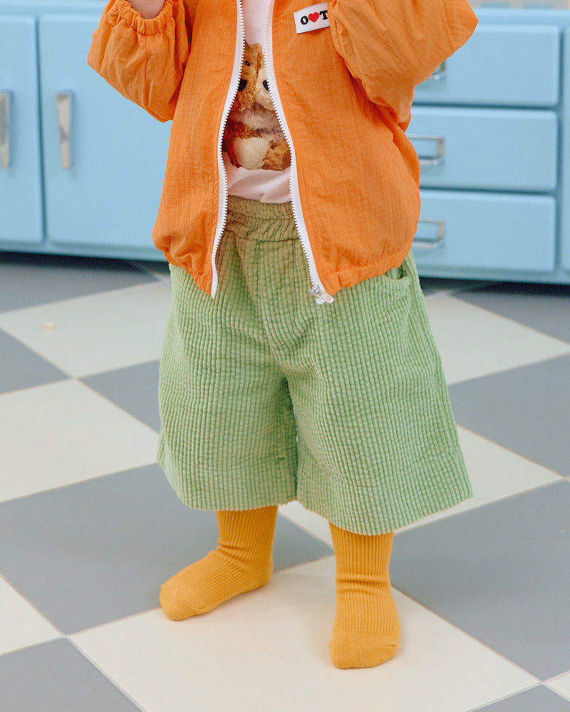 【PRE-ODER〆8.9(sun)】50.Big Corduroy Pants – 6/10 Length | oottbebe
