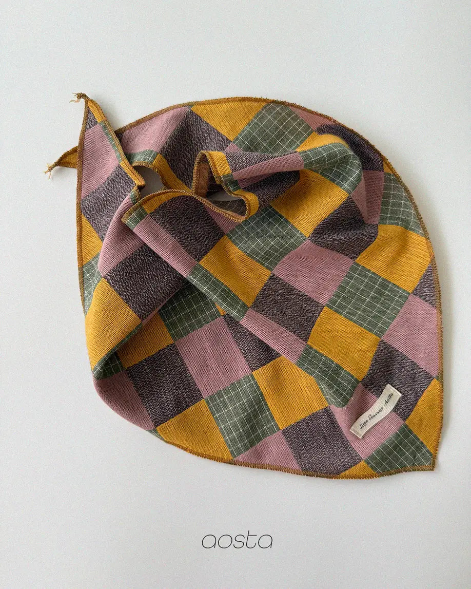 【秋のPRE-ODER 5%OFF】66.Patchwork Scarf