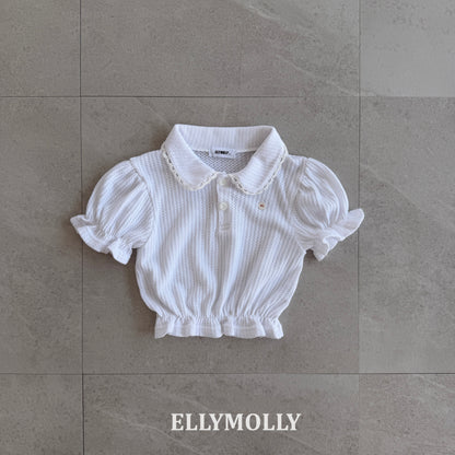 【PREORDER 4日間限定】10.Atelier Puff Collar T-Shirt