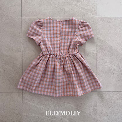 【PREORDER 4日間限定】41.Mellow Check Dress