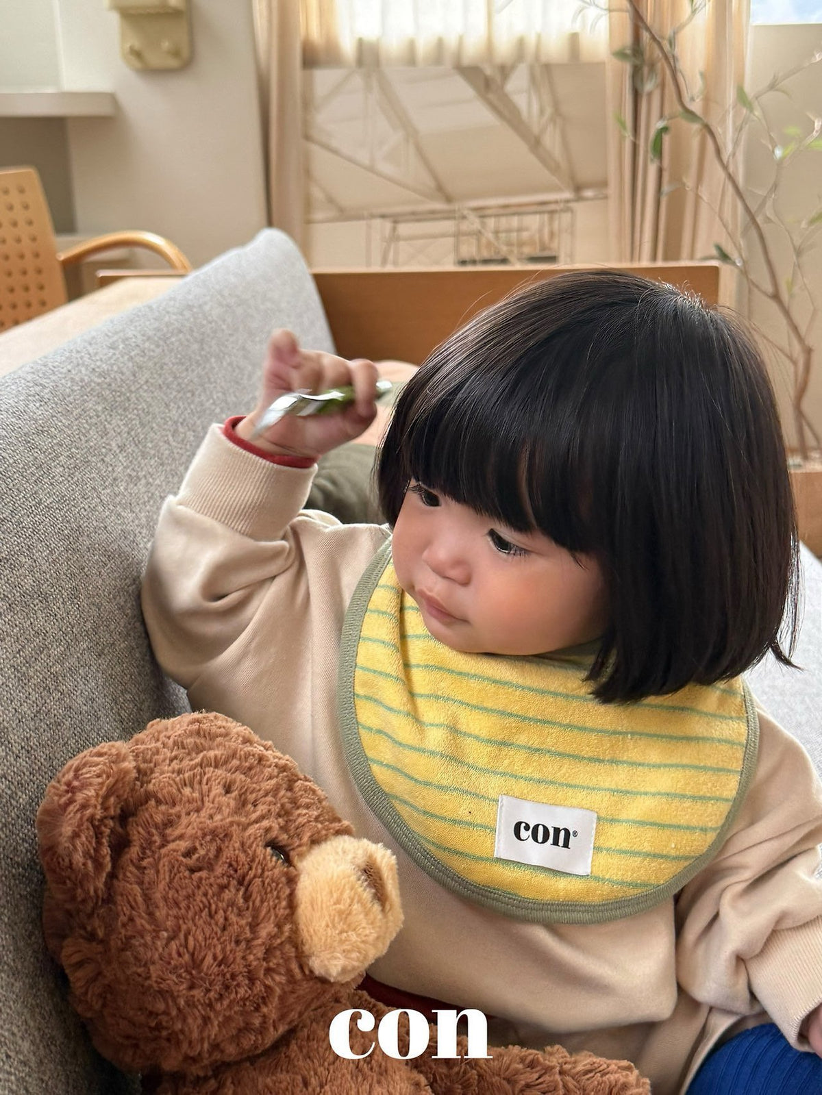 【秋のPRE-ODER 5%OFF】29.CON Tutu Bib | CON