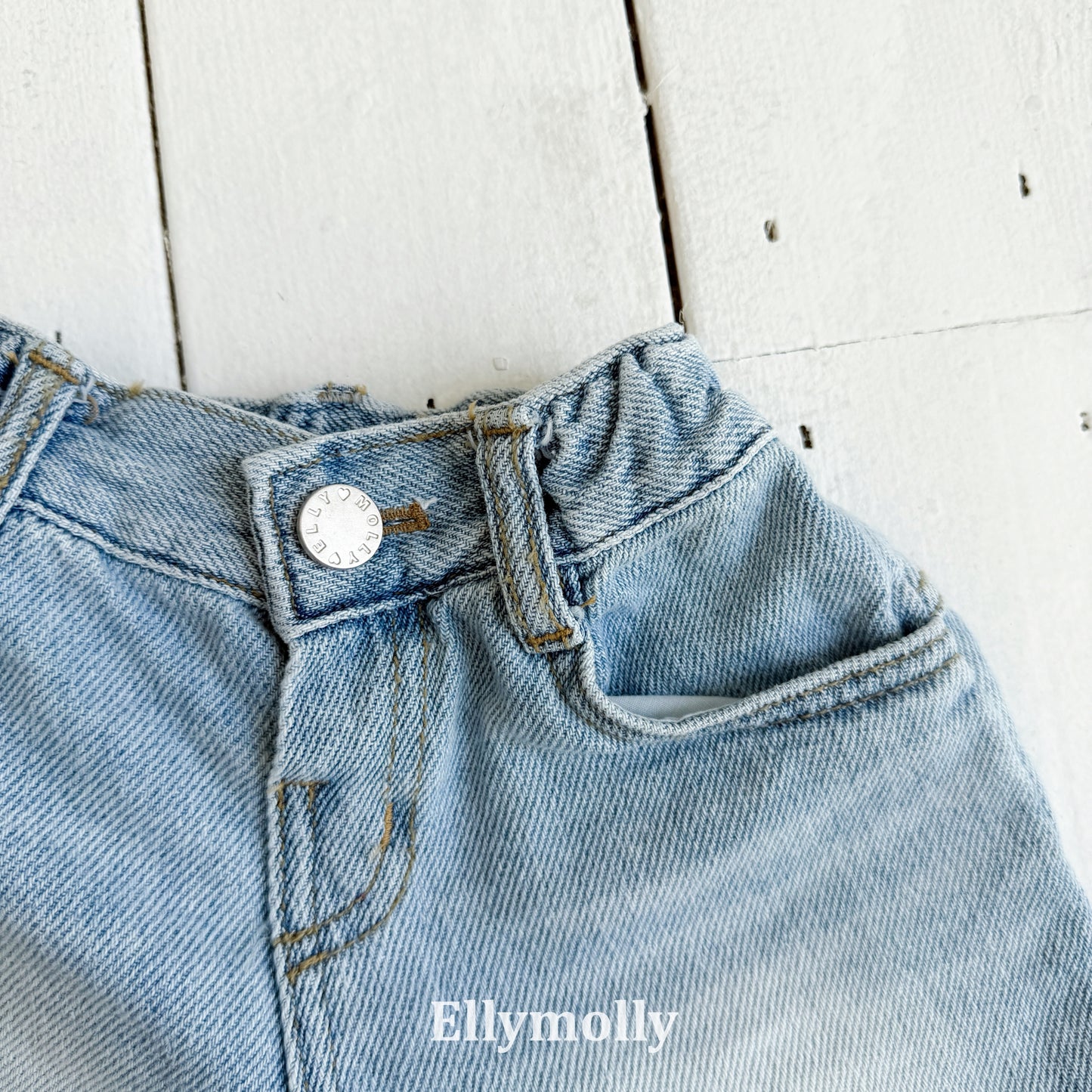 【期間限定 PRE-ODER】3.Denim Flap Pocket Pants