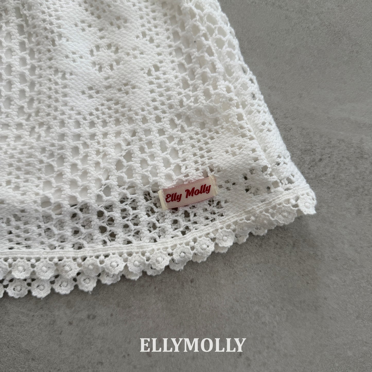 【PREORDER 4日間限定】21.Rosy Crochet Skirt