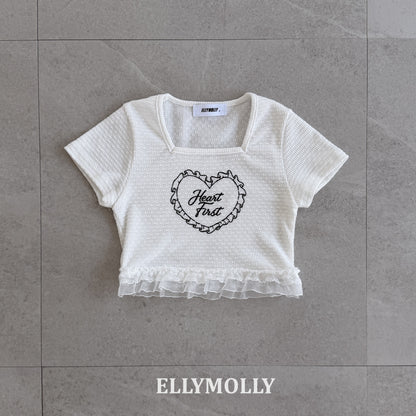 【PREORDER 4日間限定】14.Powder Lace T-Shirt