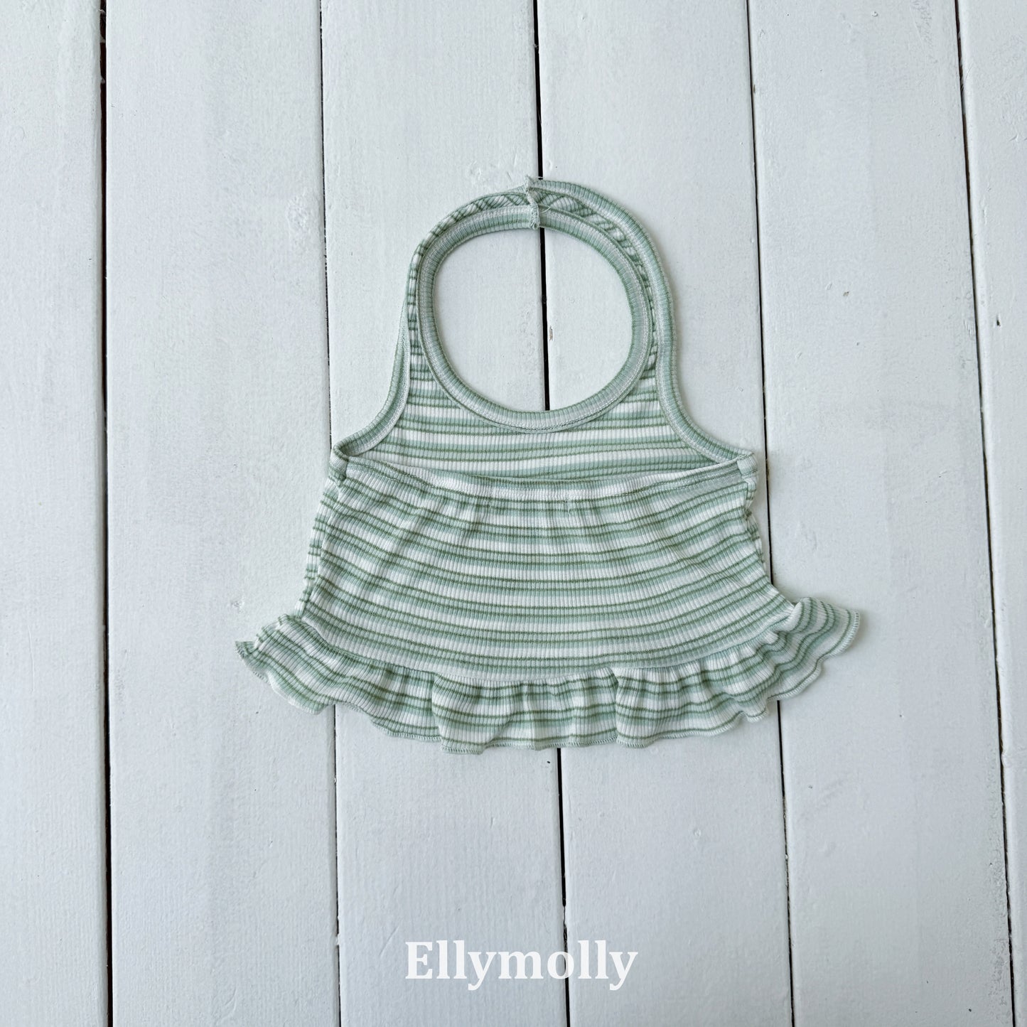 【期間限定 PRE-ODER】15.Salt Halter Frill Sleeveless Top