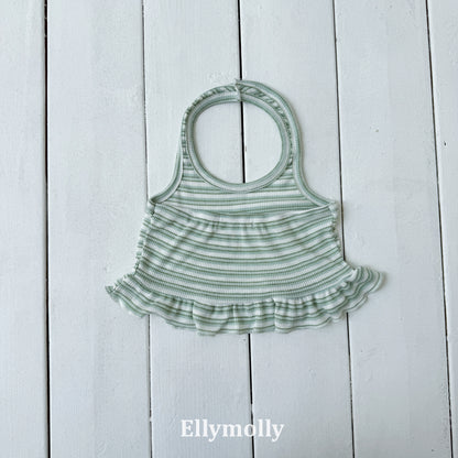 【期間限定 PRE-ODER】15.Salt Halter Frill Sleeveless Top