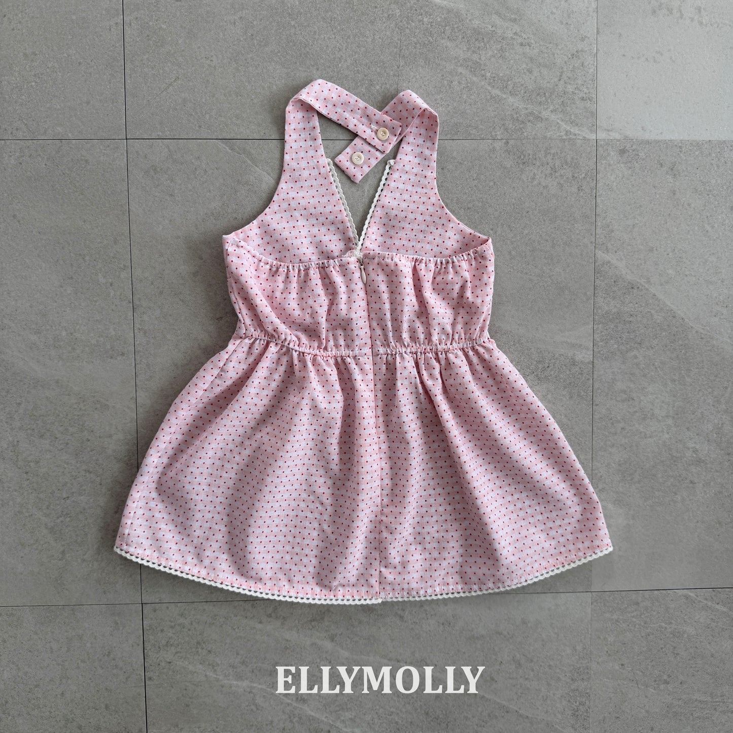 【PREORDER 4日間限定】40.Dot Halter Dress
