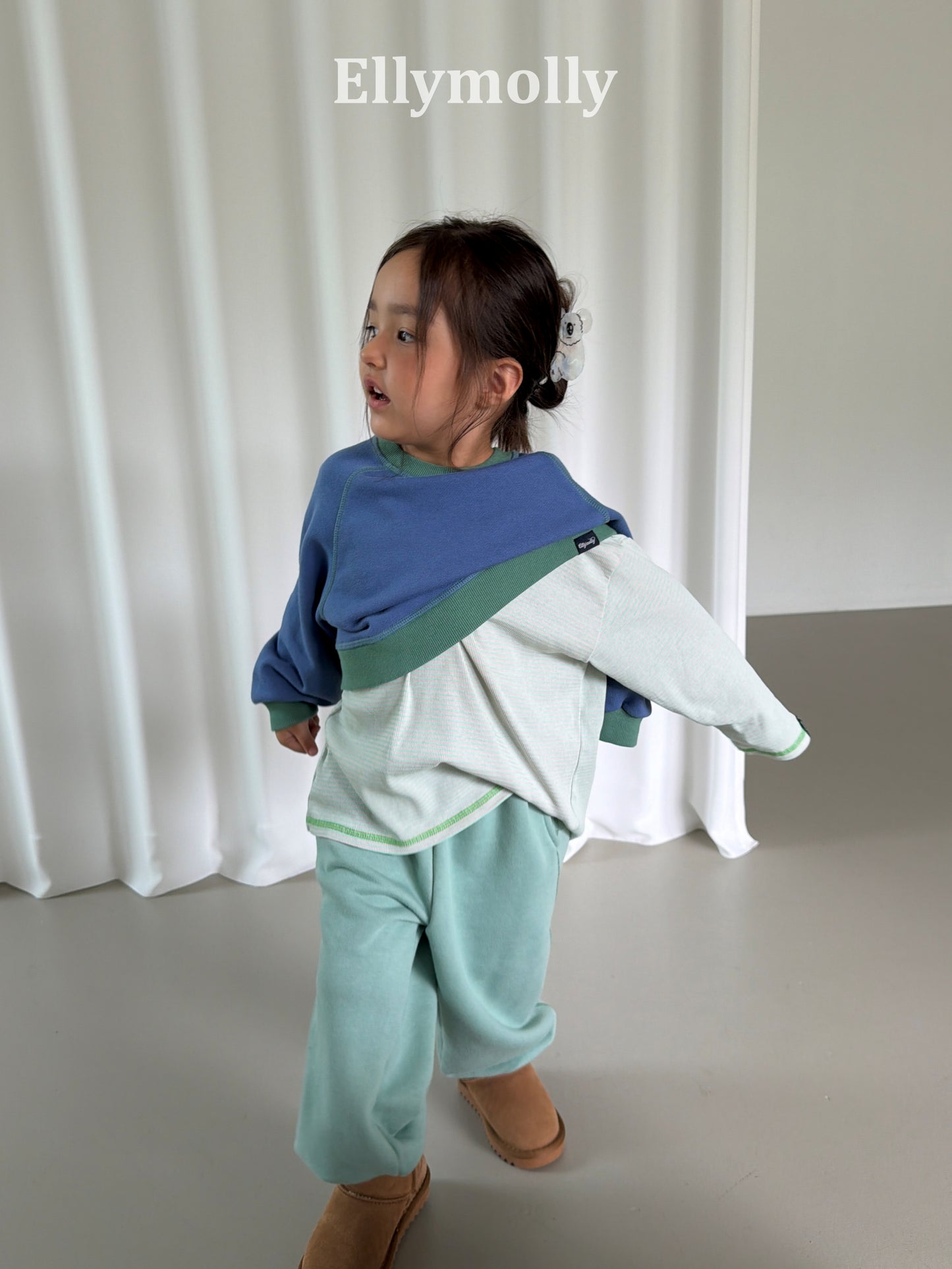 【PRE-ODER〆8.9(sun)】45.Rhythm Stitch Sweatshirt | ellymolly