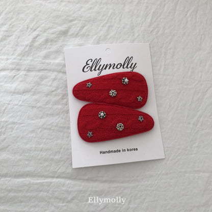 【PREORDER 4日間限定】35. Knit Pearl Hair Clip