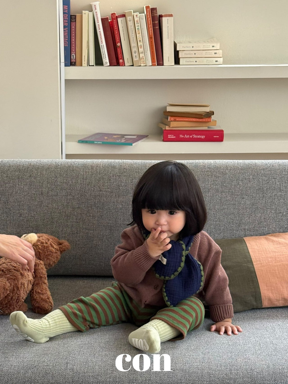 【秋のPRE-ODER 5%OFF】13.Everyday Muffler | CON