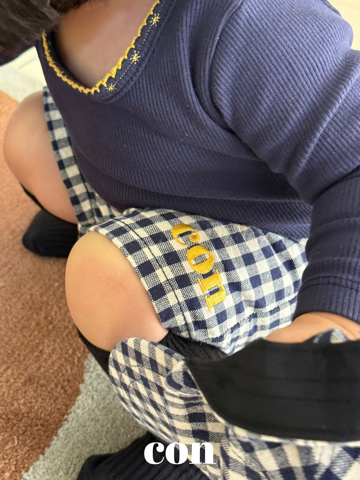 【秋のPRE-ODER 5%OFF】31.CON Check Pants | CON