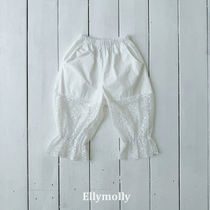 【期間限定 PRE-ODER】2.Maman Lace Pants