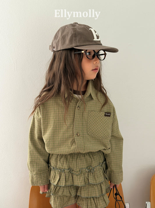 【PRE-ODER〆8.9(sun)】08.Maison Check Shirt | ellymolly