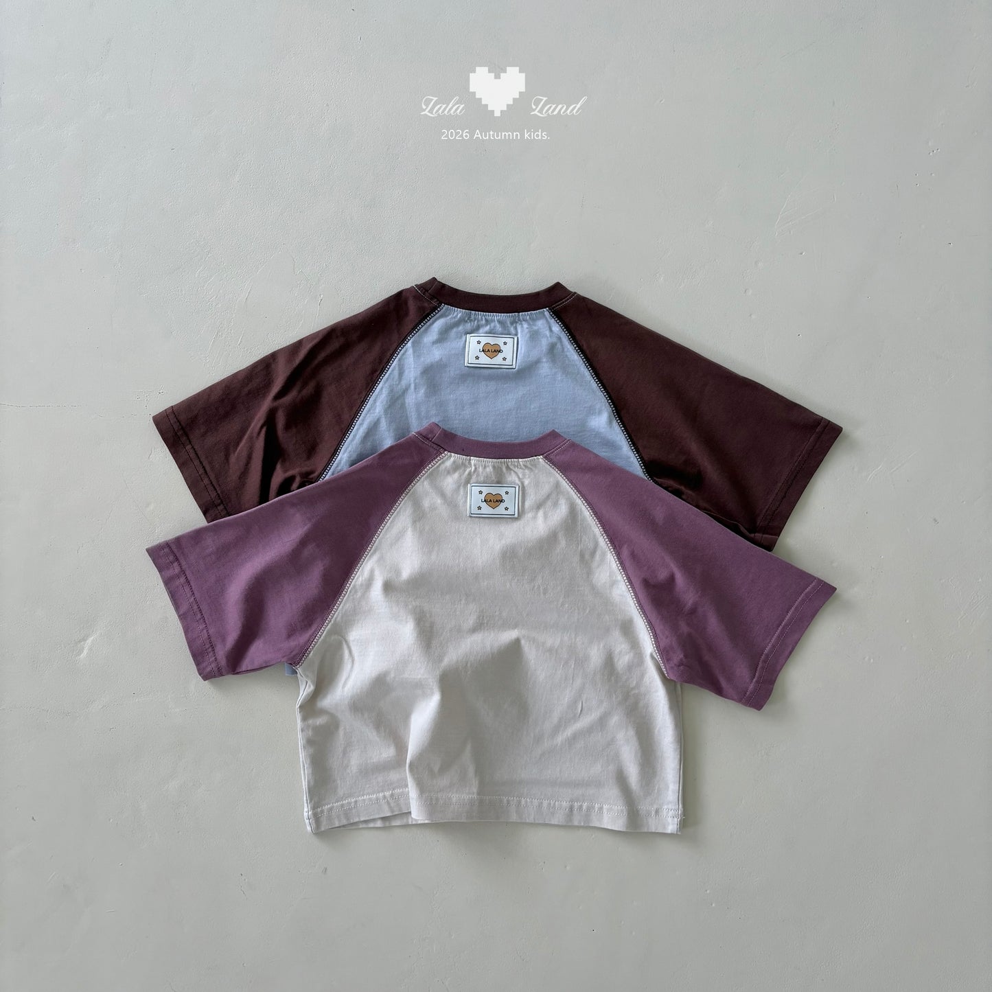 【PRE-ODER〆8.9(sun)】23.Latte Raglan Tee | lalaland