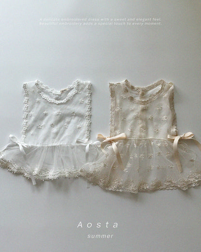 【PREORDER受付終了、ご希望はお問い合わせください。】28.Lace Vest