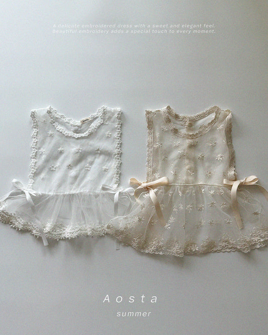 【PREORDER受付終了、ご希望はお問い合わせください。】28.Lace Vest