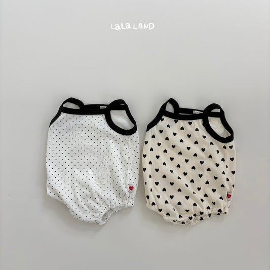 【PREORDER受付終了、ご希望はお問い合わせください。】13.Baby Heart Dot Suit