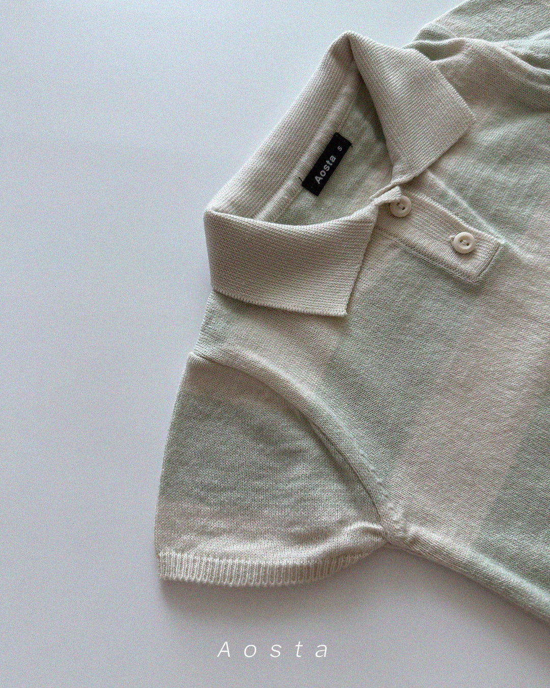 【PREORDER受付終了、ご希望はお問い合わせください。】22.Knit Collar T