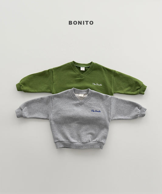 46.V-Neck Sweatshirt