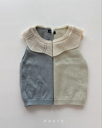 【PREORDER受付終了、ご希望はお問い合わせください。】23.Knit Frill T
