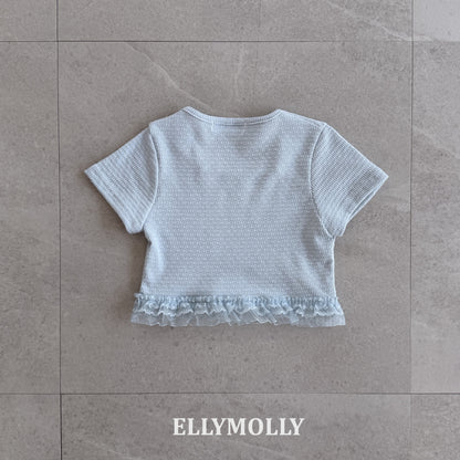 【PREORDER 4日間限定】14.Powder Lace T-Shirt