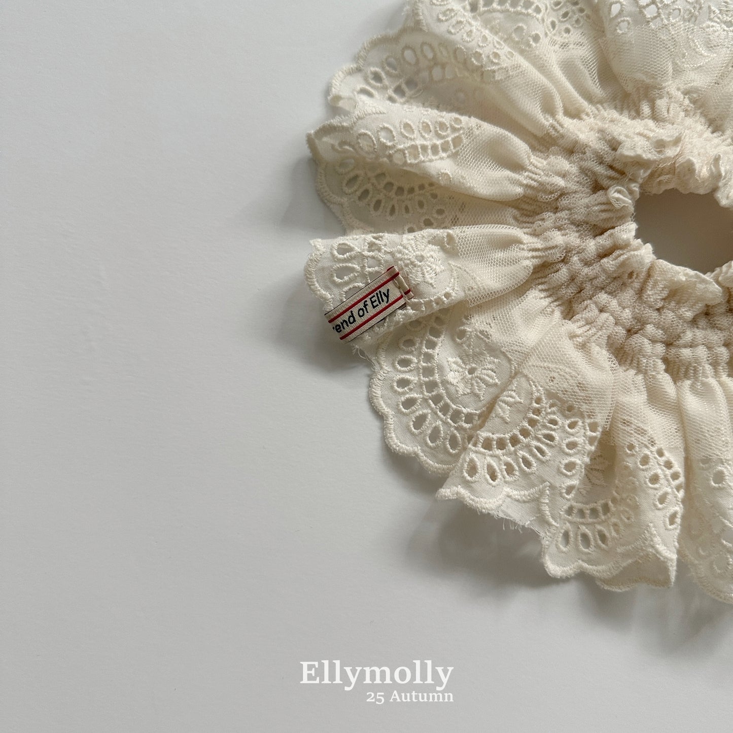 【PRE-ODER〆8.9(sun)】94.Flower Scrunchie | ellymolly