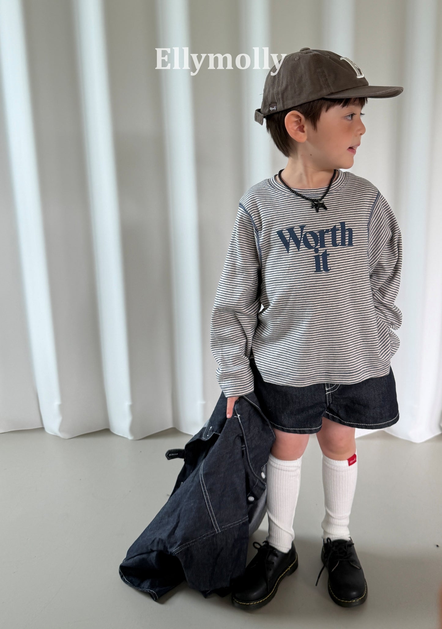 【PRE-ODER〆8.9(sun)】19.Worth It Chain T-Shirt | ellymolly